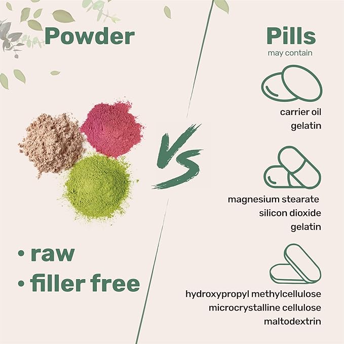 Organic Lions Mane Mushroom Supplement Powder