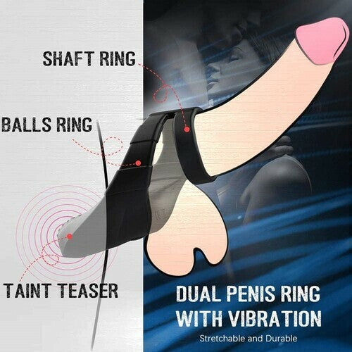 
                  
                    Joysides 10 Vibration Double Cock Ring
                  
                