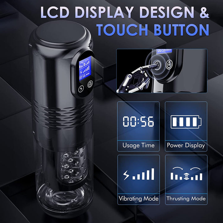 
                  
                    Innovative Motors Telescoping LCD Display Masturbator
                  
                