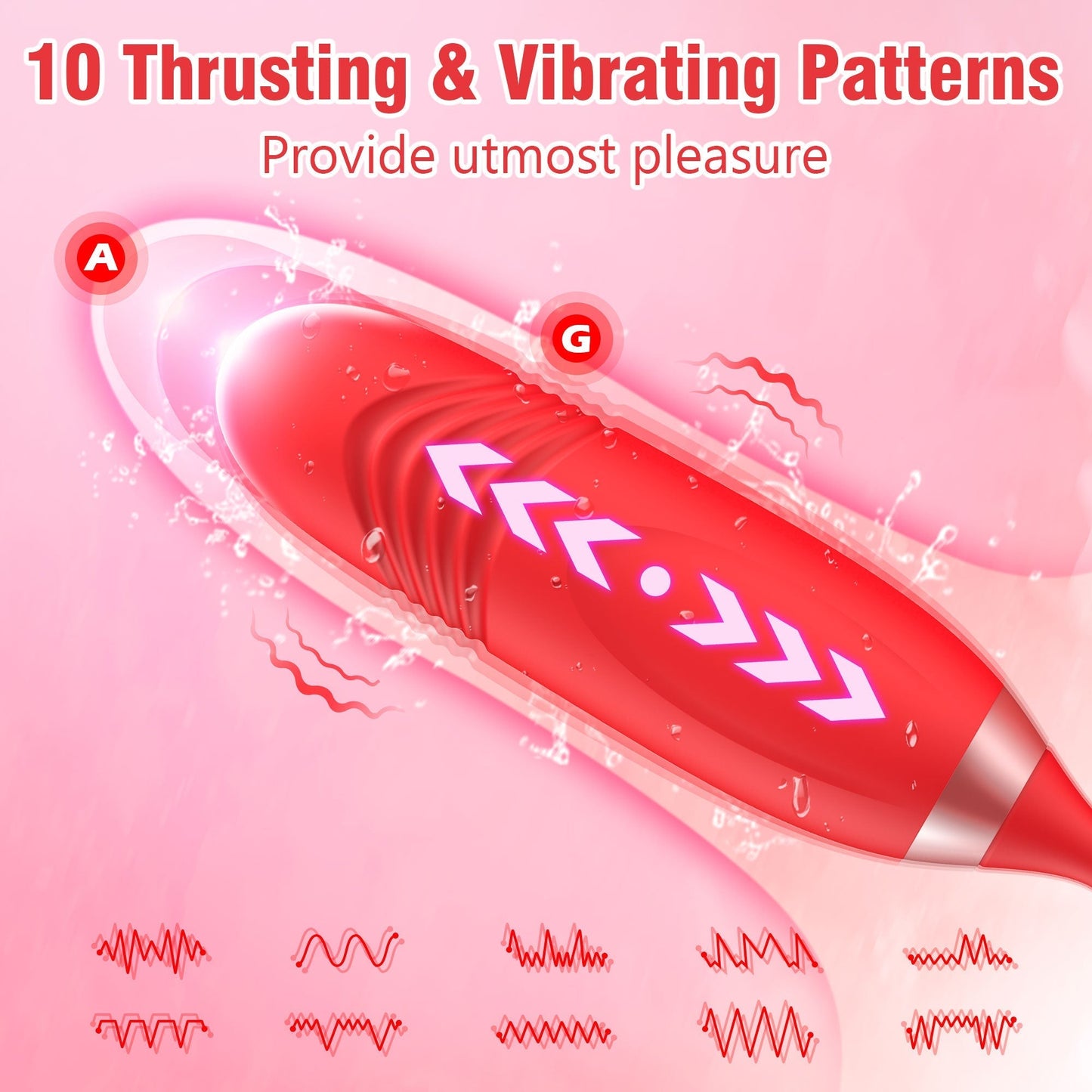 
                  
                    Rose Sex toy with Licking Function & Thrusting Dildo Vibrator
                  
                