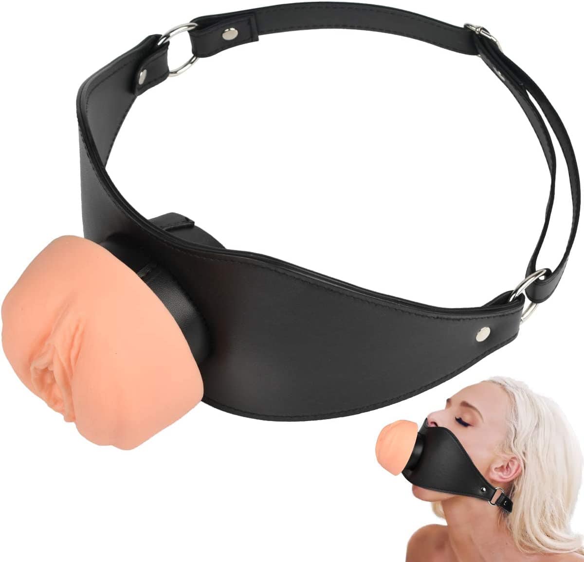 
                  
                    Adamfun™ Gag Sex Toy | Face Pocket Pussy for Oral Sex
                  
                