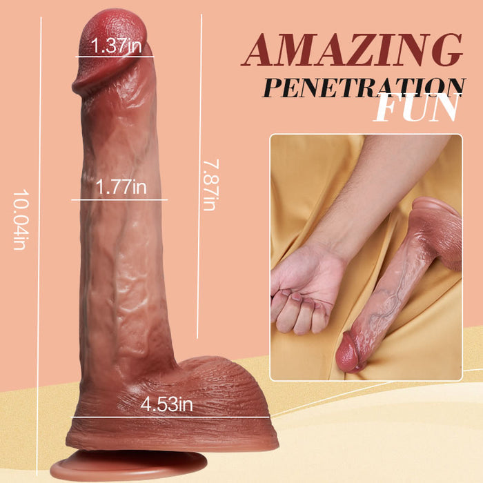 
                  
                    Joysides 8 Thrusting 8 Vibrating Intelligent Heating Lifelike Dildo 10.04 Inch
                  
                