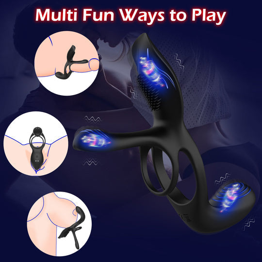 
                  
                    Joysides KUSHOR Wireless 10 Vibration Penis Ring For Couples
                  
                