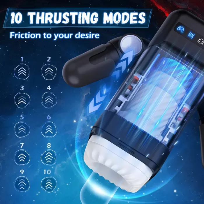 
                  
                    Joysides Automatic 10 Thrusting Vibrating Smart Heating Masturbator
                  
                