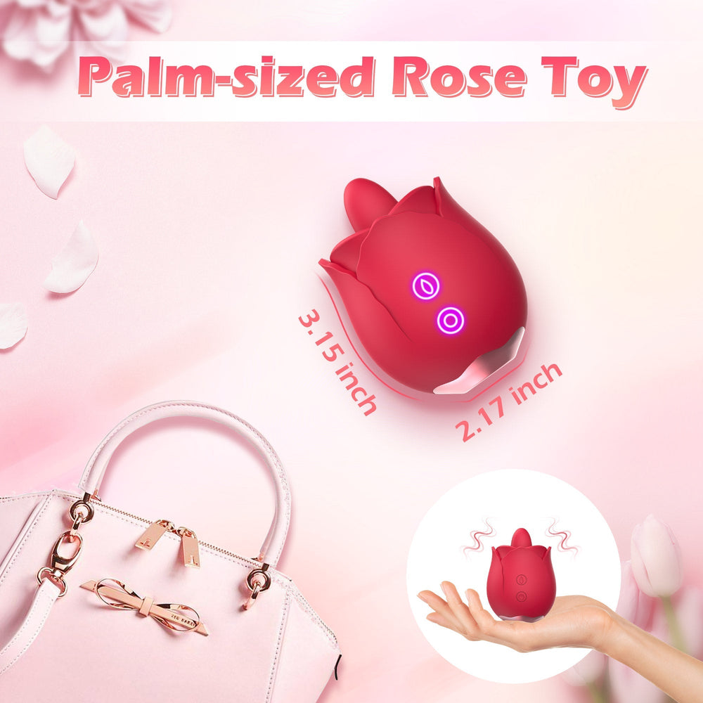 
                  
                    Sincere - Portable Rose Lick Toy
                  
                